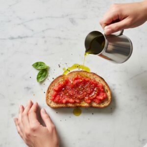 Tostada con Tomate y Aceite